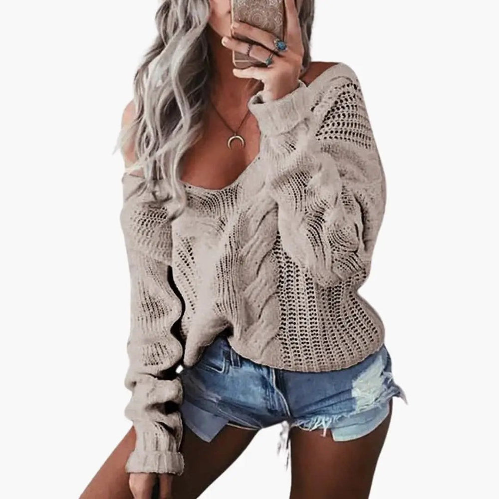 Women's Sweater – Oversized Fit & Long Sleeves