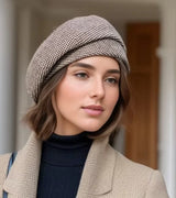 BowLift | Women’s Elegant Cap | Parisian Chic Style | Breathable Soft Fabric | One Size