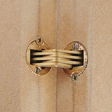 Concealed Brass Hinges – Invisible 180° Design, Set of 4 & Rust-Resistant