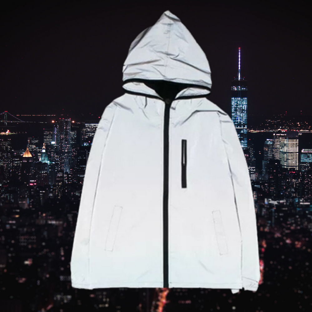Fall Reflective Women's Coat-Jacket with 3M Effect – Leona
