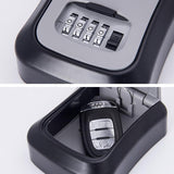 4-Digit Key Lock Box – Weatherproof Aluminium, Wall-Mounted & 5-Key Capacity