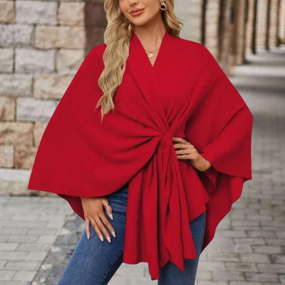 Enhanced Product Title: "Lia™ Stylish Schicker Poncho - Trendy Women's Outerwear for All Seasons" 

This title includes keywords that potential customers might search for, such as "stylish," "trendy," and "women's outerwear," while still highlighting the