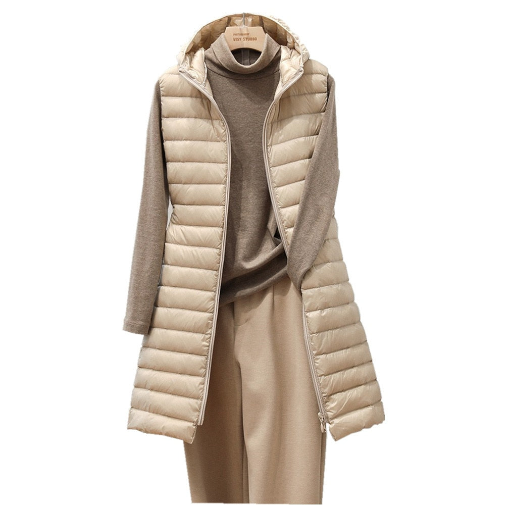 Rianne – Comfortable Long Women's Bodywarmer