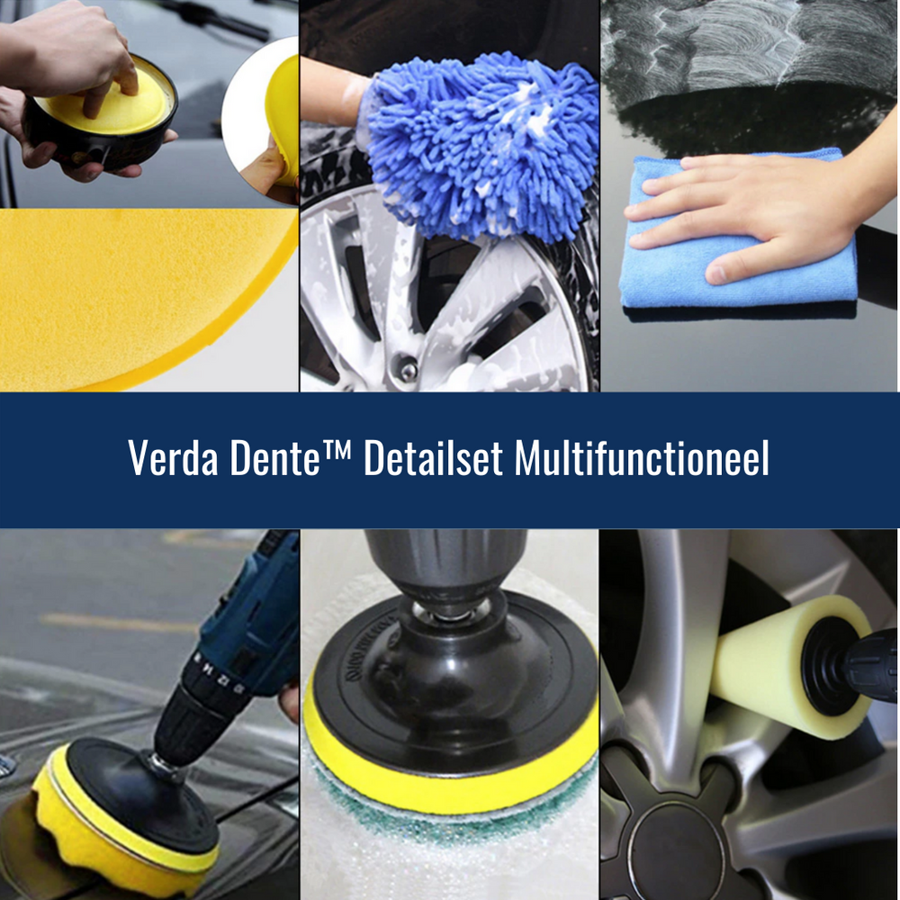 7-teiliges Auto-Detailing Pinsel-Set – Präzise Reinigung für jeden Winkel – Ideal für Innen- und Außenbereich
