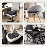 Optimized Product Title: Ergonomisches Memory-Foam-Sitzkissen mit Rutschfester Unterseite für Optimalen Komfort und Unterstützung – Ideal für Büro, Auto und Zuhause