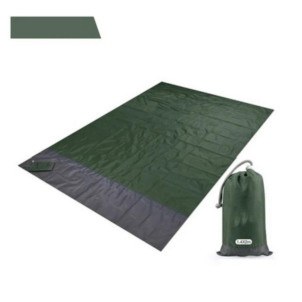 Optimized Product Title: "Wasserdichte Outdoor-Matte – Ideal für jeden Untergrund, bleibt trocken und rutschfest" 

This title includes keywords that potential customers might search for while also highlighting the product's key features.