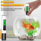 Digital TDS Water Tester – 4-in-1, TDS/EC/Temperature, Backlit Display, ±2% Accuracy