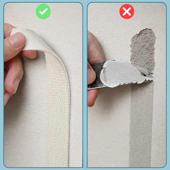Self-Adhesive Bulletin Board Panels – Cork-Look, No-Drill, Reusable, with Pins