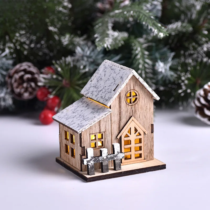 Glitter Christmas Lantern Houses – Enchanting Decorative Village Set