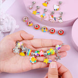 Kids DIY Bracelet Making Kit – 60+ Beads, Charms & 3 Bracelets