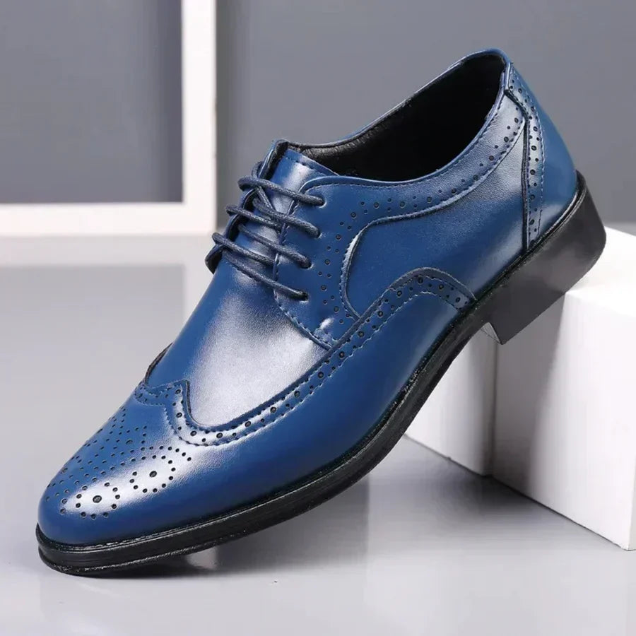 Lorenzo – Men's Calfskin Leather Dress Shoes
