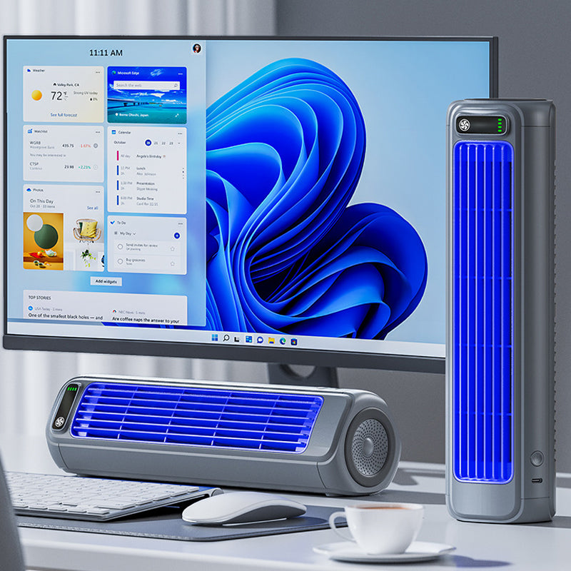 AirWave – Portable Rechargeable Air Conditioner| Bowlift