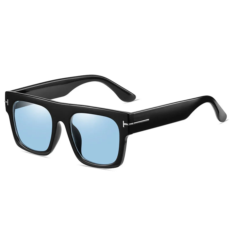Oversize Eckige Sonnenbrille im Retro-Stil – Klassische Fashion-Sonnenbrille für Damen und Herren