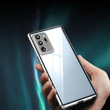 Magnetic Phone Case – Double Tempered Glass, Privacy Filter & Samsung S22-S24 Compatible