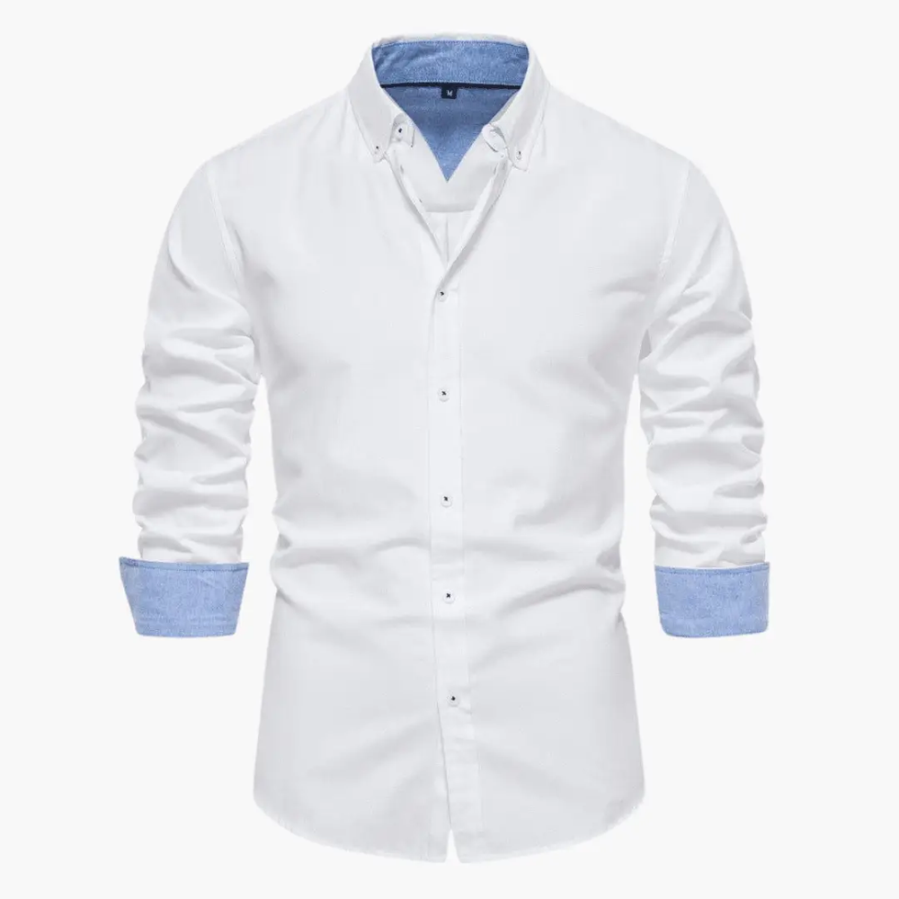 Men's Slim Fit Shirt – Elegant Casual Style, All-Day Comfort