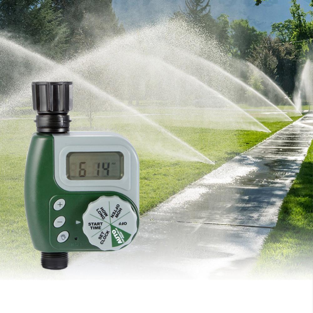 Garden Watering Timer – LCD Display, Programmable Cycles & Waterproof
