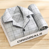 Striped Pajama Set - Loungewear Ensemble
