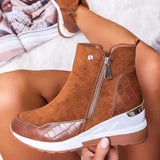 Orthopedic Leather Women's Ankle Boots – Emma