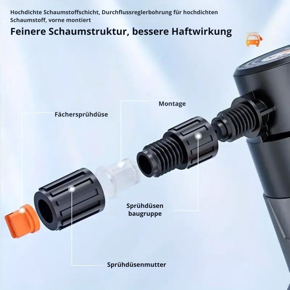 Optimized Product Title: **Kabelloser Elektrischer Schaumsprüher – Perfekt für die Autowäsche | Effiziente Schaumsprühflasche für gründliche Reinigung**