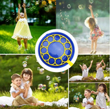 Giant Bubble Wand Set – 27.5cm Wand, Tray & Non-Toxic Plastic