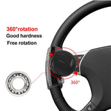 360° Steering Wheel Knob – Universal Fit, Non-Slip Silicone & ABS Grip