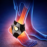 Enhanced Product Title: "Verstellbare Knöchelbandage mit Klettverschluss – Optimaler Halt und Stabilität für Verletzungsprävention" 

This title includes relevant keywords while emphasizing the product's features and benefits, making it more appealing for