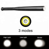 BowLift | Baseball Bat Shaped LED Flashlight | Aluminum Alloy, 3 Lighting Modes | Emergency & Utility Use