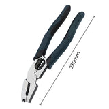 3-in-1 Wire Stripper – Chrome-Vanadium Steel, Crimp & Cut, 23cm
