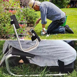 Garden Kneeler Seat – EVA Padded, Adjustable Height, Holds 150kg, Steel Frame