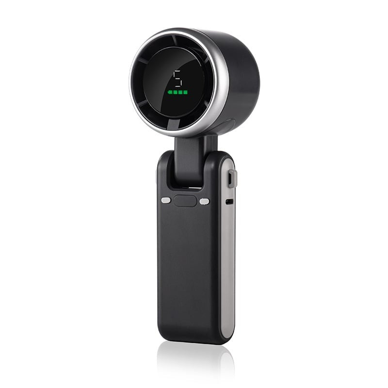Foldable Handheld Fan – Brushless Motor 13550 RPM, 5 Speeds & 10-Hour Battery