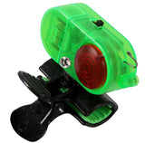 Fishing Bite Alarm with LED Light – Sound Alert, Adjustable Sensitivity & Clip-On Weatherproof