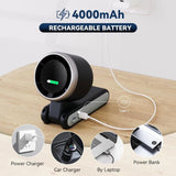 Foldable Handheld Fan – Brushless Motor 13550 RPM, 5 Speeds & 10-Hour Battery