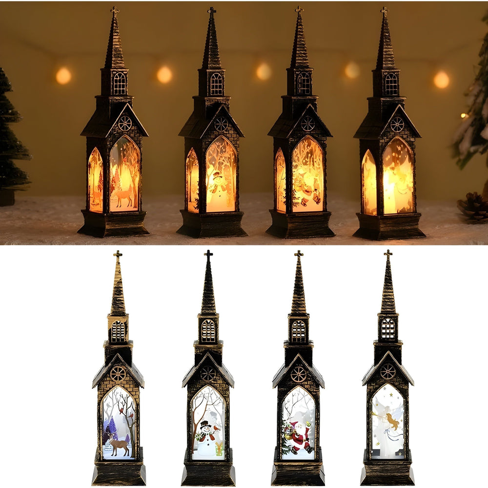 Modern Christmas Ornament LED Light – Deer, Snowman, Fairy or Santa