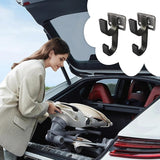 Car Umbrella Holder with Hook – Headrest Clip Mount, Non-Slip Metal Clip (2-Pack)