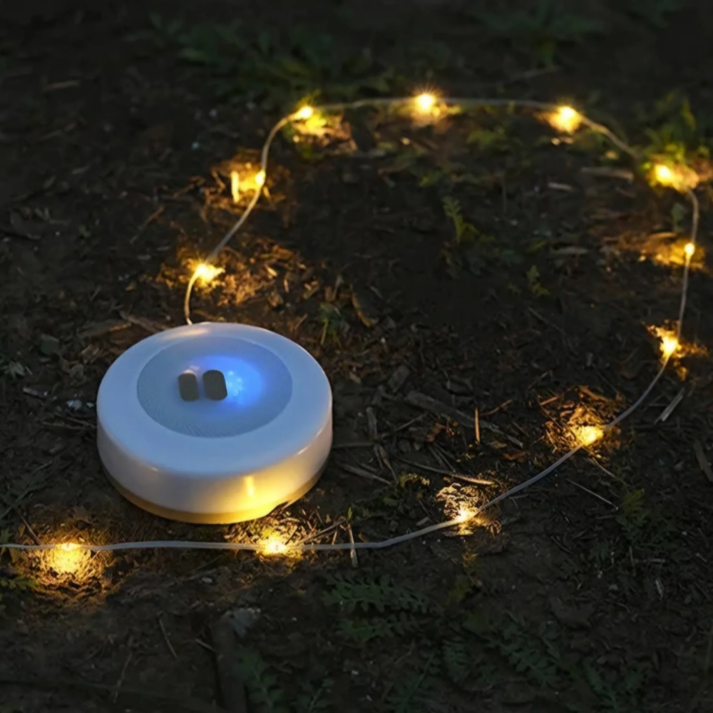LED String Lights – 10m IP67 Waterproof, USB-C Rechargeable & 200 Lumen