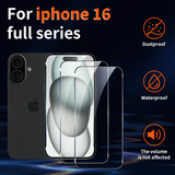 iPhone Tempered Glass Screen Protector – Dust-Free Install, Face ID Compatible & Oleophobic Coating