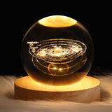 GlowCryst 3D Crystal Mood Lighting - Elegant LED Night Light for Home Decor & Ambiance