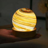 3D Mini Planet Lamp - CosmoSphere | Unique Galaxy Night Light for Home Decor & Kids' Room