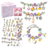 Kids Jewelry Making Kit – 100+ Beads, Charms & Adjustable Chains