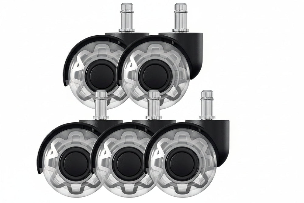 5 pieces office chair wheels swivel chair wheels 10mm x 22mm | Kalsten
