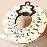 Wooden Chord Wheel – Music Theory Aid for Piano, Guitar & Keyboard