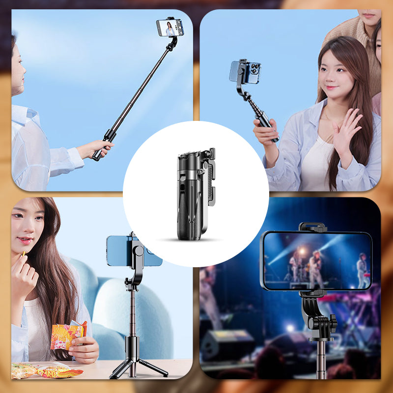 Extendable Selfie Stick – Universal Phone Mount, Portable & Multi-Angle