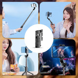 Extendable Selfie Stick – Universal Phone Mount, Portable & Multi-Angle