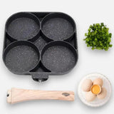 Optimized Product Title: "4-Fach Bratpfanne mit Maifan-Steinbeschichtung – Perfekt für gleichzeitiges Braten von Eiern, Pfannkuchen und mehr | Antihaftbeschichtet & langlebig" 

This title includes relevant keywords while highlighting key features and ben