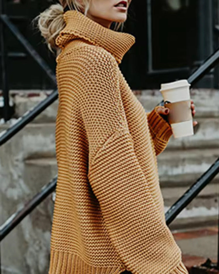 Enhanced Product Title: "Amelia Women's Rollkragenpullover - Cozy Turtleneck Sweater for Fall & Winter Fashion" 

This title includes keywords that potential customers might search for while also providing a clear description of the product.