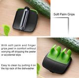 Premium 4-Piece Vegetable Peeler Set - Ergonomic Design, Stainless Steel Blades, Perfect for Fruits & Vegetables
