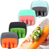 Premium 4-Piece Vegetable Peeler Set - Ergonomic Design, Stainless Steel Blades, Perfect for Fruits & Vegetables