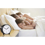 Kalsten | 4" Super Silent Non Ticking Analog Clock with Night Light