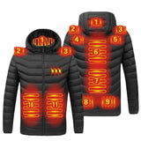 Smart Heated Jacket – USB Thermostat Coat