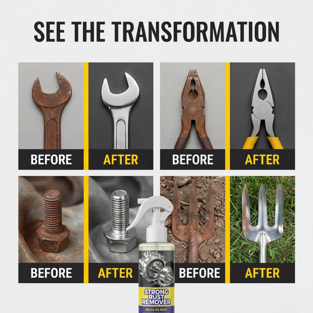 Optimized Product Title: "Effektives Rostentferner-Spray – Rostlöser ohne Schrubben für mühelose Anwendung" 

This title includes relevant keywords for better visibility while highlighting the product's effectiveness and ease of use.